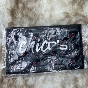 NIB Chico’s Black Face Mask - Chic ☮️ ❤️